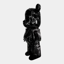 Statues & Sculptures Table Top|Floor Standing^Aero Bear 50cm Black Resin Indoor Sculpture
