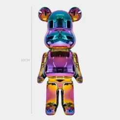 Statues & Sculptures Table Top|Floor Standing^Aero Bear 50cm Dynamic Colour Resin Indoor Sculpture