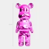 Statues & Sculptures Table Top|Floor Standing^Aero Bear 50cm Pink Resin Indoor Sculpture