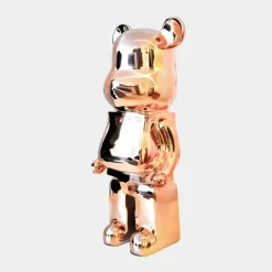 Statues & Sculptures Table Top|Floor Standing^Aero Bear 50cm Rose Gold Resin Indoor Sculpture