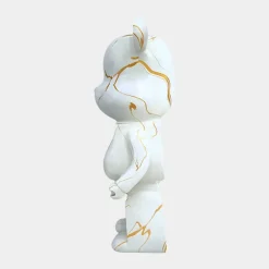 Statues & Sculptures Table Top|Floor Standing^Aero Bear 50cm White Resin Indoor Sculpture