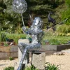 Statues & Sculptures Fairies^Alette Fairy Metal Wire Garden Sculpture