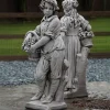 Statues & Sculptures Children^Autumn Boy Stone Garden Statue