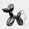 Statues & Sculptures Giant|Floor Standing^Balloon Dog 200cm Black Fibreglass Indoor Sculpture