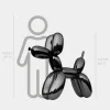 Statues & Sculptures Floor Standing|Balloon Dogs^Balloon Dog 100cm Black Fibreglass Indoor Sculpture