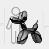 Statues & Sculptures Floor Standing|Balloon Dogs^Balloon Dog 130cm Black Metal Garden Sculpture