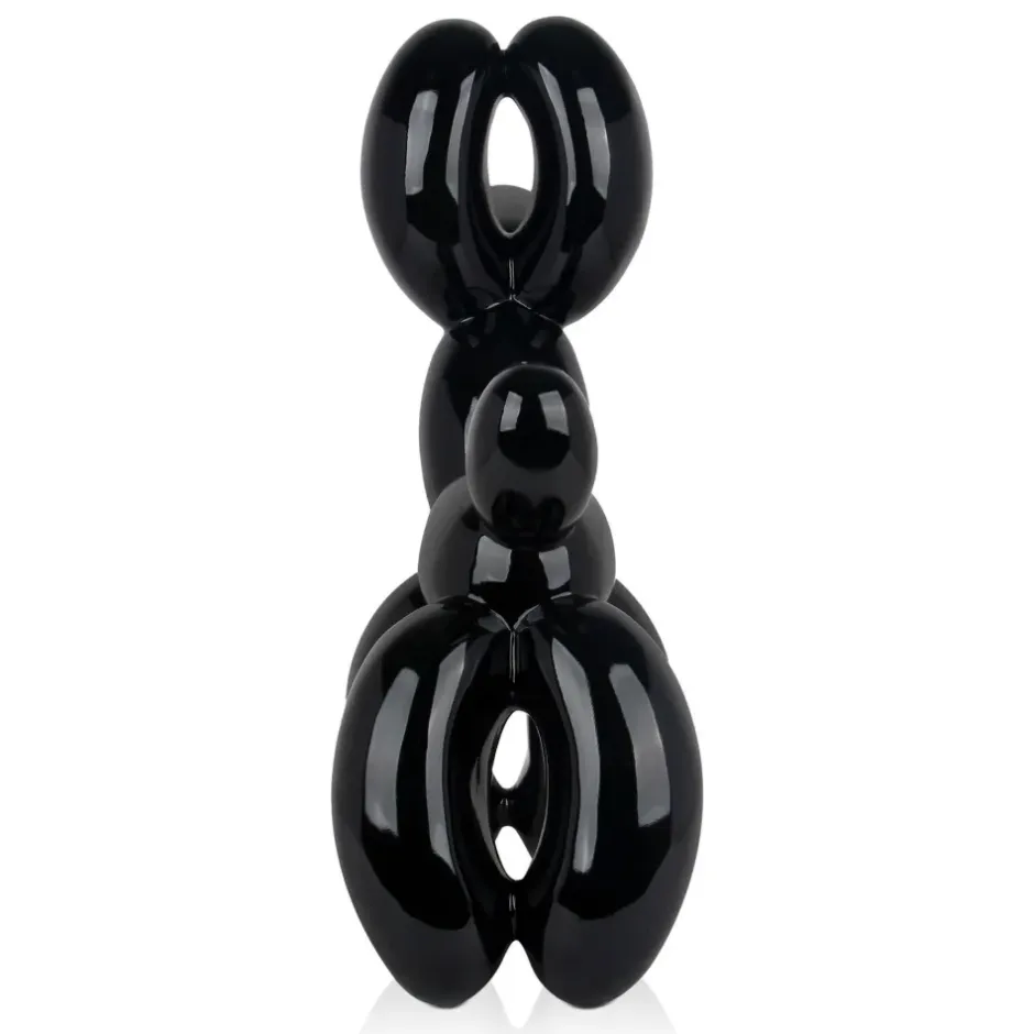 Statues & Sculptures Floor Standing|Balloon Dogs^Balloon Dog 62cm Black Resin Indoor Sculpture