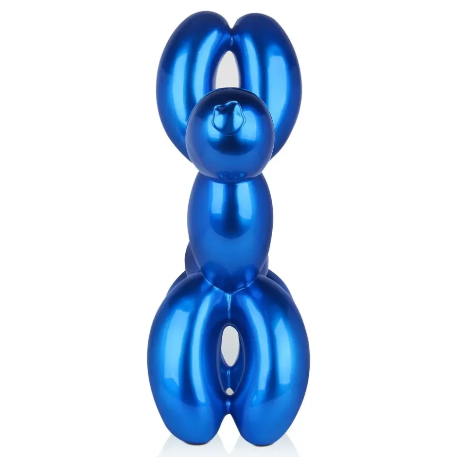 Statues & Sculptures Floor Standing|Balloon Dogs^Balloon Dog 62cm Blue Resin Indoor Sculpture