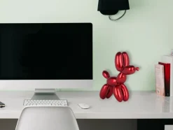 Statues & Sculptures Table Top|Balloon Dogs^Balloon Dog 27cm Red Resin Indoor Sculpture