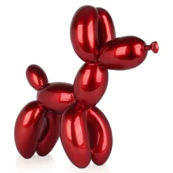Statues & Sculptures Floor Standing|Balloon Dogs^Balloon Dog 62cm Red Resin Indoor Sculpture