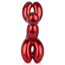 Statues & Sculptures Floor Standing|Balloon Dogs^Balloon Dog 62cm Red Resin Indoor Sculpture