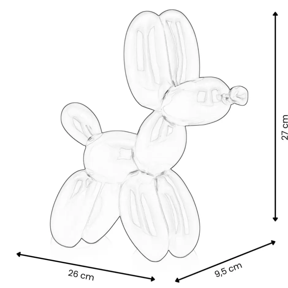 Statues & Sculptures Table Top|Balloon Dogs^Balloon Dog 27cm Rosa Pink Resin Indoor Sculpture