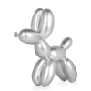 Statues & Sculptures Table Top|Balloon Dogs^Balloon Dog 27cm Silver Resin Indoor Sculpture