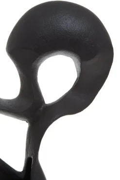 Statues & Sculptures Table Top|Abstract^Black Mirage 52cm Metal Indoor Sculpture