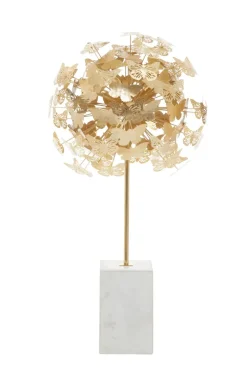 Statues & Sculptures Table Top|Abstract^Butterfly Mirage 64cm Gold Metal Indoor Sculpture