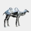 Statues & Sculptures Wildlife|Contemporary^Camel 161cm Geometric Metal Garden Sculpture