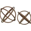 Statues & Sculptures Table Top|Abstract^Celestium Orbs 40cm Metal Indoor Sculptures