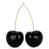Statues & Sculptures Table Top|Contemporary^Cherry Fusion 55cm Black Resin Indoor Sculpture