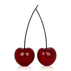 Statues & Sculptures Table Top|Contemporary^Cherry Fusion 43cm Red Resin Indoor Sculpture