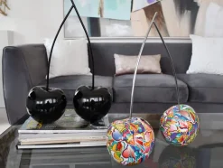 Statues & Sculptures Table Top|Graffiti^Cherry Fusion 43cm Street Art Resin Indoor Sculpture