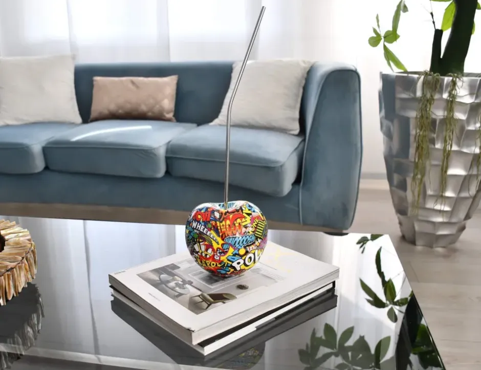 Statues & Sculptures Table Top|Contemporary^Cherry Pop 44cm Comic Art Resin Indoor Sculpture