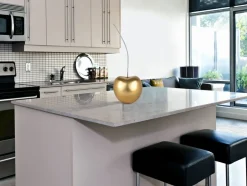 Statues & Sculptures Table Top|Contemporary^Cherry Pop 54cm Gold Resin Indoor Sculpture