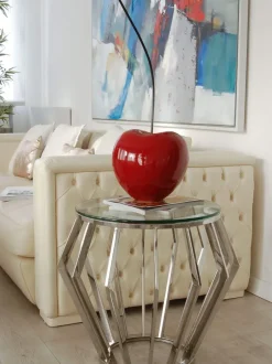 Statues & Sculptures Table Top|Contemporary^Cherry Pop 66cm Red Resin Indoor Sculpture