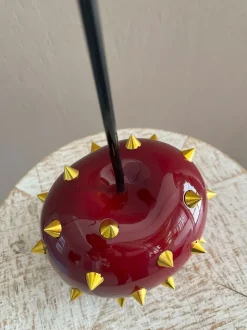 Statues & Sculptures Table Top|Contemporary^Cherry Pop 44cm Red Stud Resin Indoor Sculpture