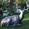 Statues & Sculptures Stags & Deers^Classic Stag 84cm Bronze Metal Garden Statue