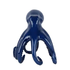 Statues & Sculptures Table Top|Animals^Cosmic Octopus 31cm Blue Resin Indoor Sculpture