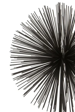 Statues & Sculptures Table Top|Abstract^Cosmic Pulse 64cm Black Metal Indoor Sculpture