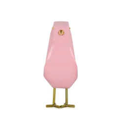 Statues & Sculptures Animals|Contemporary^Cubic Bird 18cm Rosa Pink Resin Indoor Sculpture