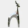 Statues & Sculptures Wildlife|Stags & Deers^Dynamic Deer 156cm Metal Garden Sculpture