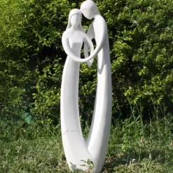 Statues & Sculptures Modern^Eternal Love 80cm Marble Resin Garden Statue