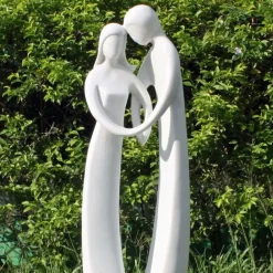 Statues & Sculptures Modern^Eternal Love 80cm Marble Resin Garden Statue
