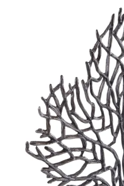 Statues & Sculptures Table Top|Contemporary^Euphoric Coral 53cm Black Metal Indoor Sculpture