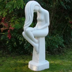 Statues & Sculptures Modern^Europa 80cm Marble Resin Garden Statue