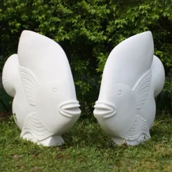 Statues & Sculptures Sealife^Fish Marble Resin Garden Ornaments