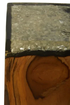 Statues & Sculptures Table Top|Contemporary^Forest Edge 10cm Wood Indoor Sculpture