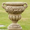 Statues & Sculptures Large|Round^Gordes Vase Stone Garden Planter