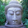 Statues & Sculptures Buddha^Grand Buddha Head Stone Garden Statue