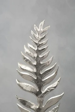 Statues & Sculptures Table Top|Contemporary^Harmonic Leaf 67cm Metal Indoor Sculpture