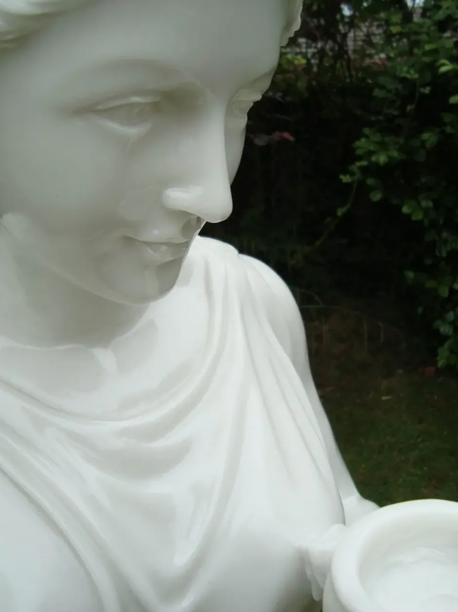 Statues & Sculptures Greek^Hebe 85cm Marble Resin Garden Statue