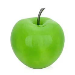 Statues & Sculptures Table Top|Contemporary^Iconic Apple 30cm Green Resin Indoor Sculpture