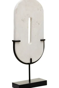 Statues & Sculptures Table Top|Abstract^Infinite Oval 60cm Stone Indoor Sculpture