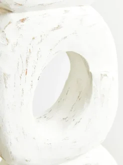 Statues & Sculptures Table Top|Abstract^Infinite Quartet 61cm White Wood Indoor Sculpture