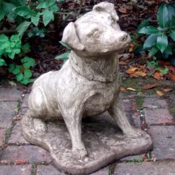 Statues & Sculptures Dogs^Jack Russell Terrier Stone Garden Ornament