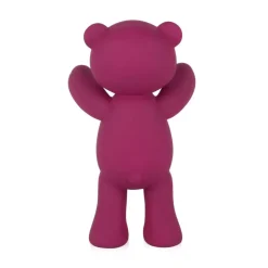 Statues & Sculptures Table Top|Animals^Love Bear 29cm Fuchsia Resin Indoor Sculpture