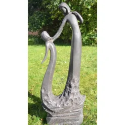 Statues & Sculptures Modern^Loving Mother Modern Poly Resin Garden Statue