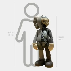 Statues & Sculptures Figurative|Floor Standing^Lucify Biofusion 130cm Grey Resin Indoor Sculpture
